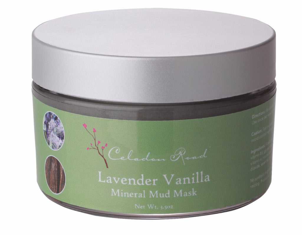 Mineral Mud Mask - Lavender Vanilla- Celadon Road- www.celadonroad.com