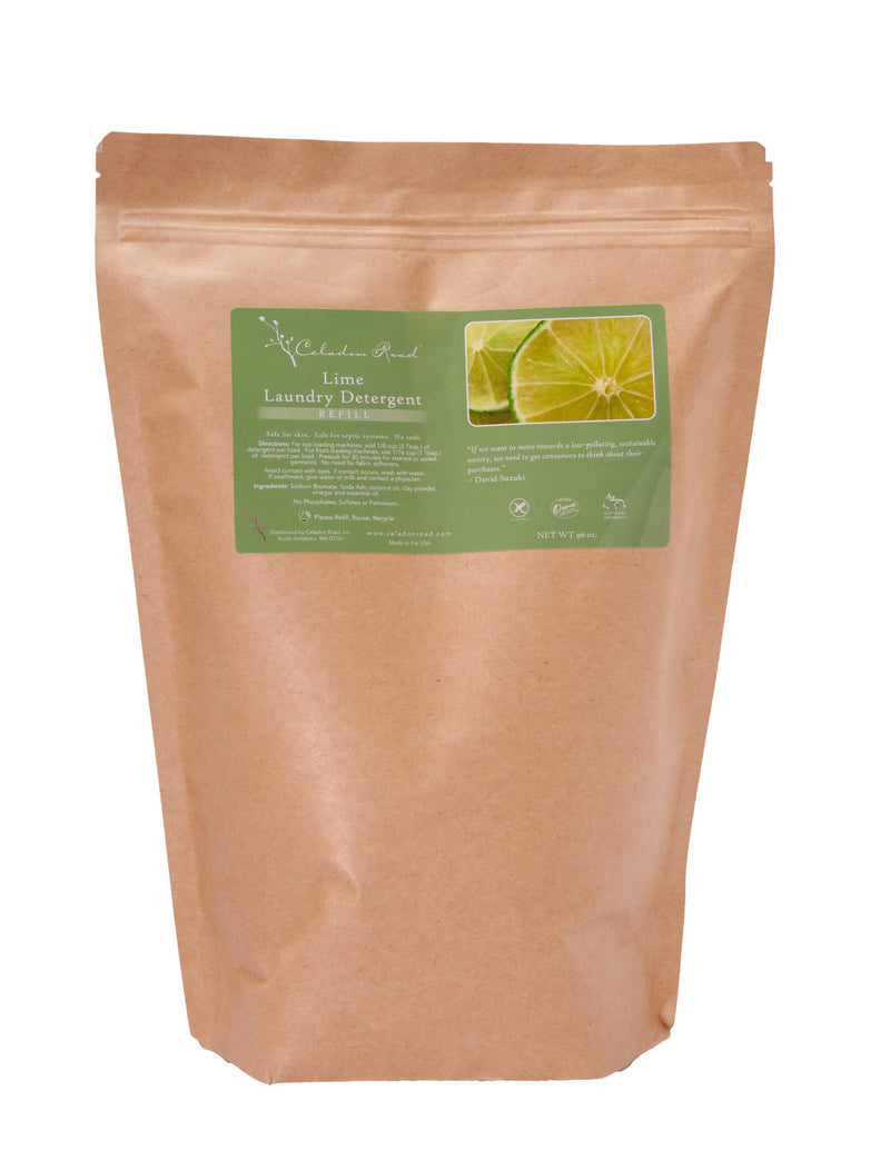 Lime Laundry Refill- Celadon Road- www.celadonroad.com