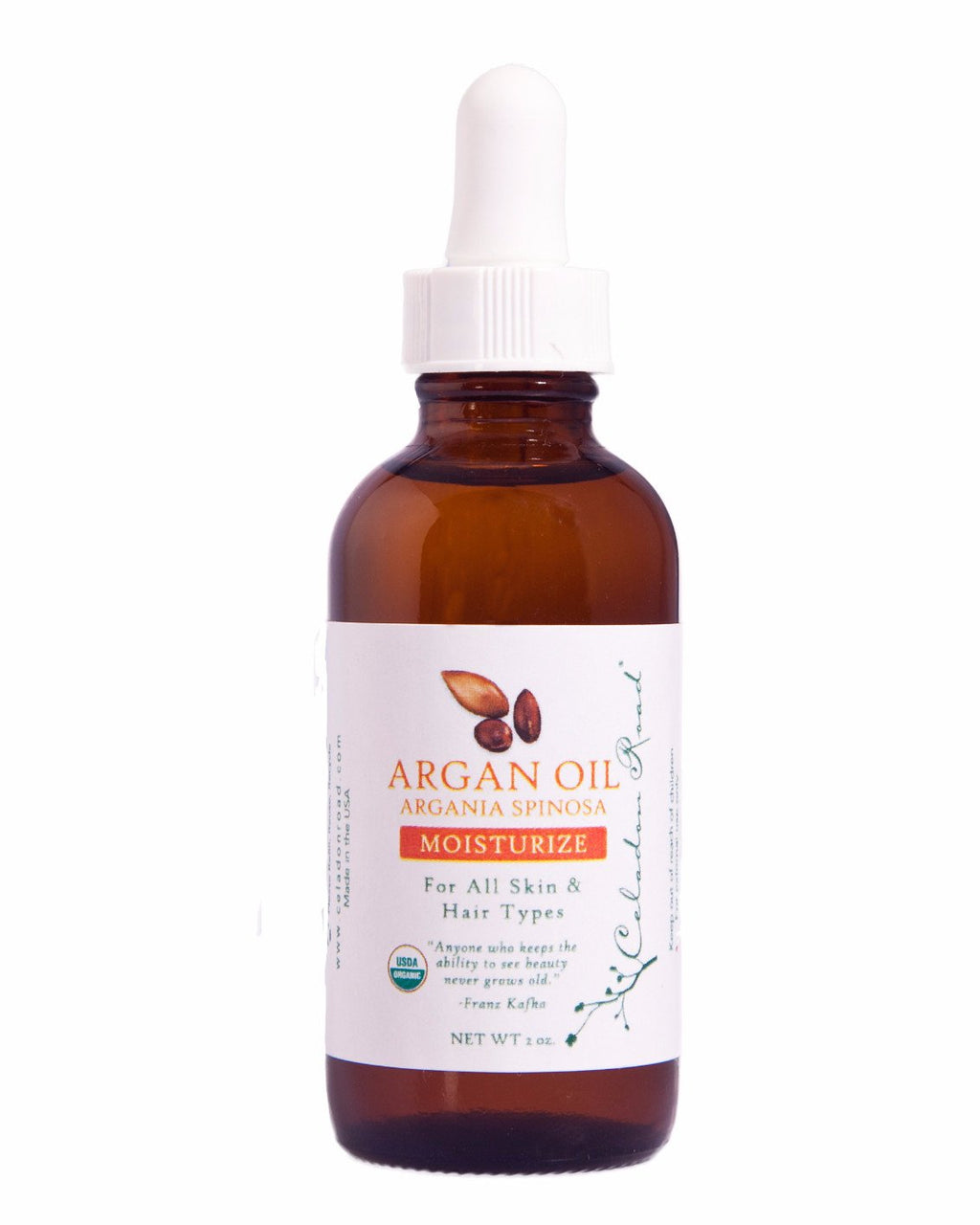 Certified Organic Argan Oil- Celadon Road- www.celadonroad.com