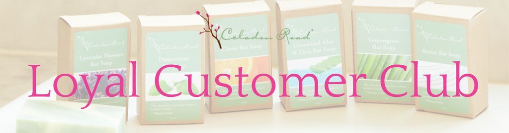 Loyal Customer Club Membership- Celadon Road- www.celadonroad.com