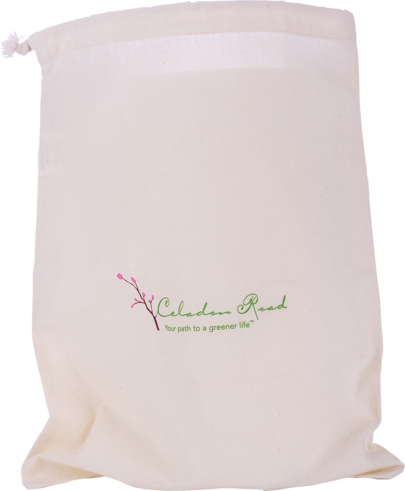 Organic Produce Bags - set of 3- Celadon Road- www.celadonroad.com