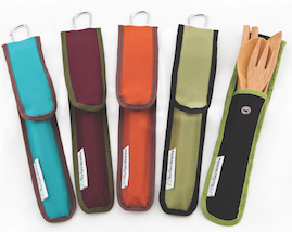 Bamboo Utensil Set- Celadon Road- www.celadonroad.com