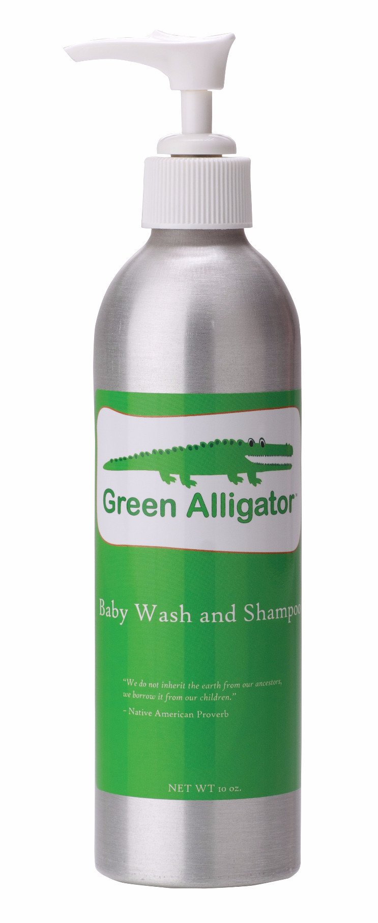 Green Alligator Baby Wash & Shampoo- Celadon Road- www.celadonroad.com