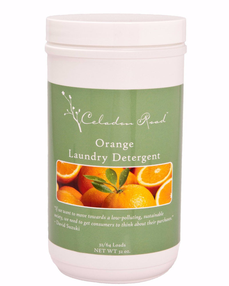 Orange Laundry Detergent- Celadon Road- www.celadonroad.com