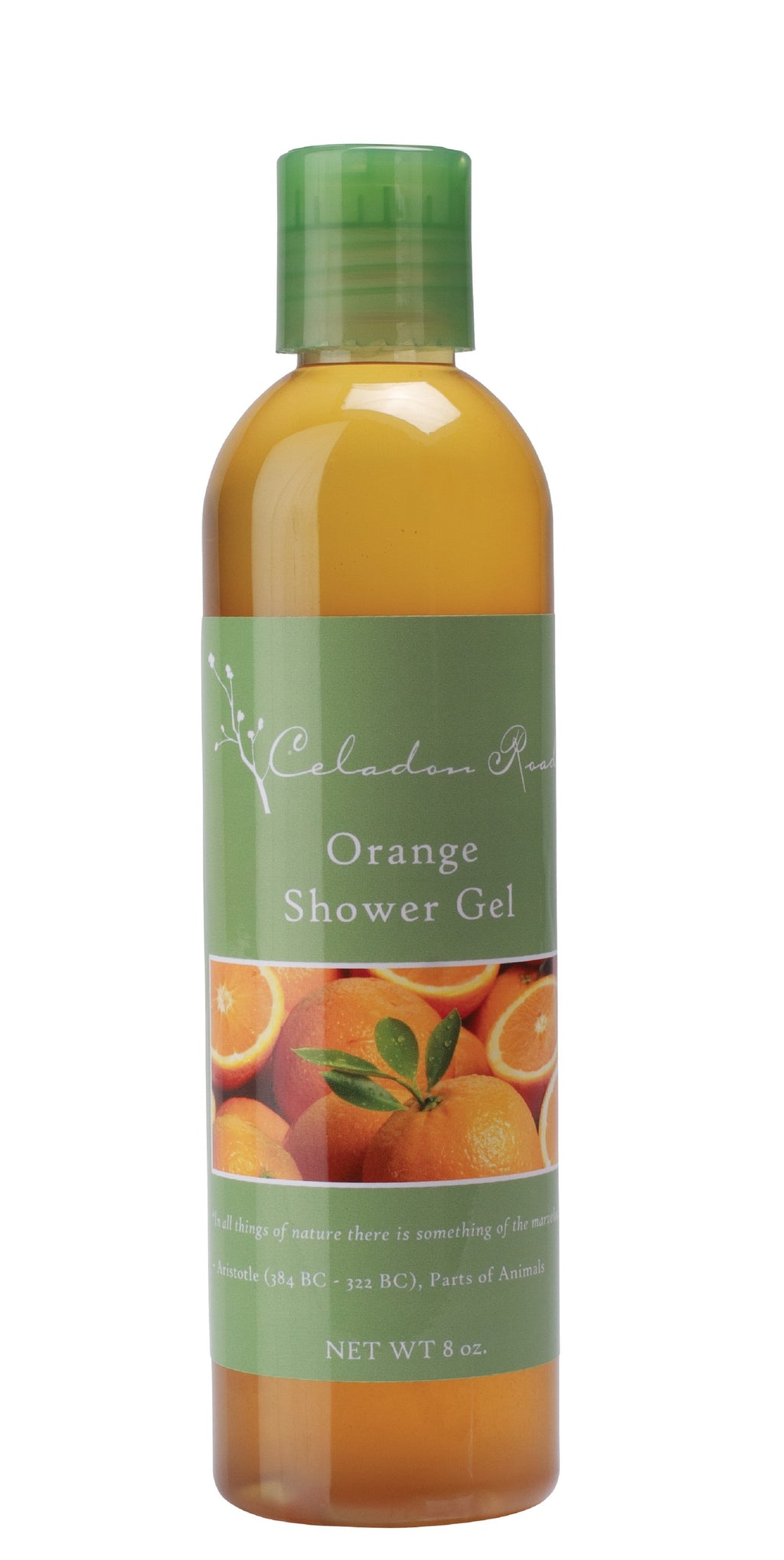 Orange Shower Gel- Celadon Road- www.celadonroad.com