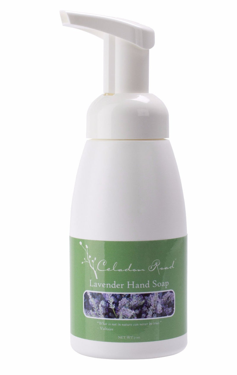 Lavender Foaming Hand Soap- Celadon Road- www.celadonroad.com