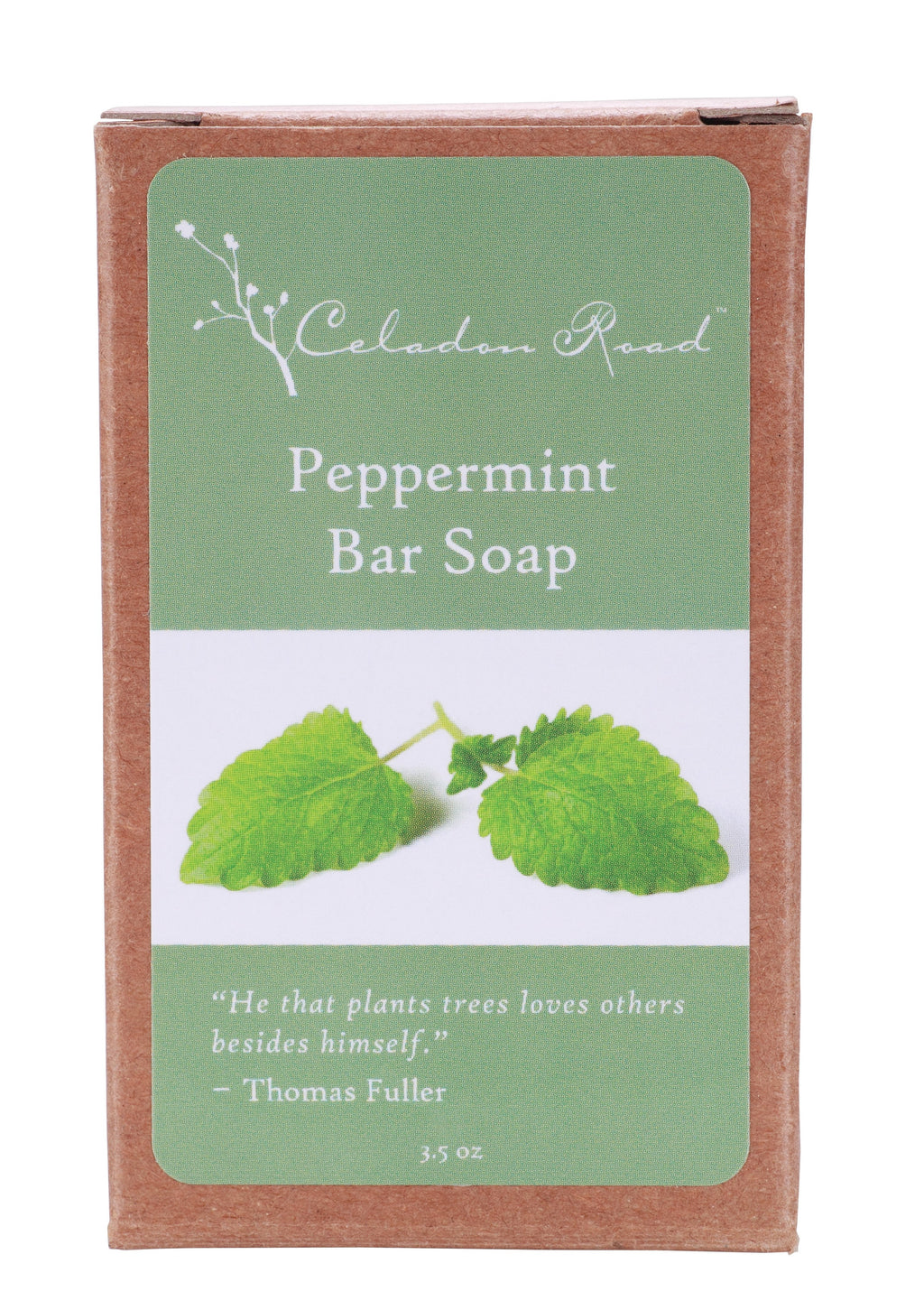 Peppermint Bar Soap- Celadon Road- www.celadonroad.com