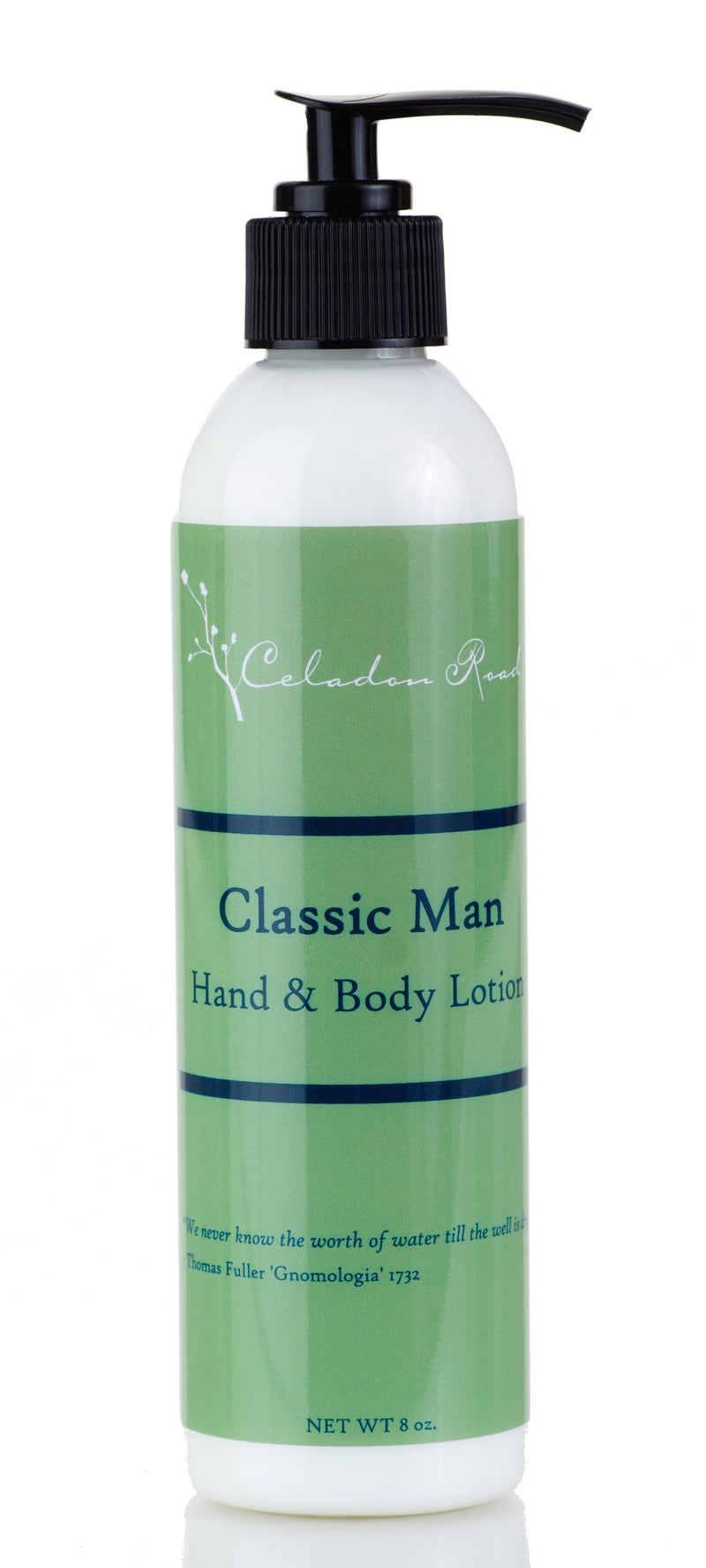 Classic Man Body Lotion- Celadon Road- www.celadonroad.com