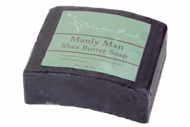 Manly Man Bar Soap- Celadon Road- www.celadonroad.com