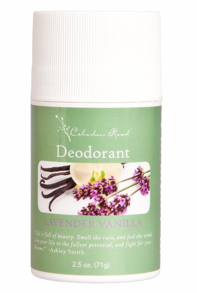 Lavender Vanilla Deodorant- Celadon Road- www.celadonroad.com