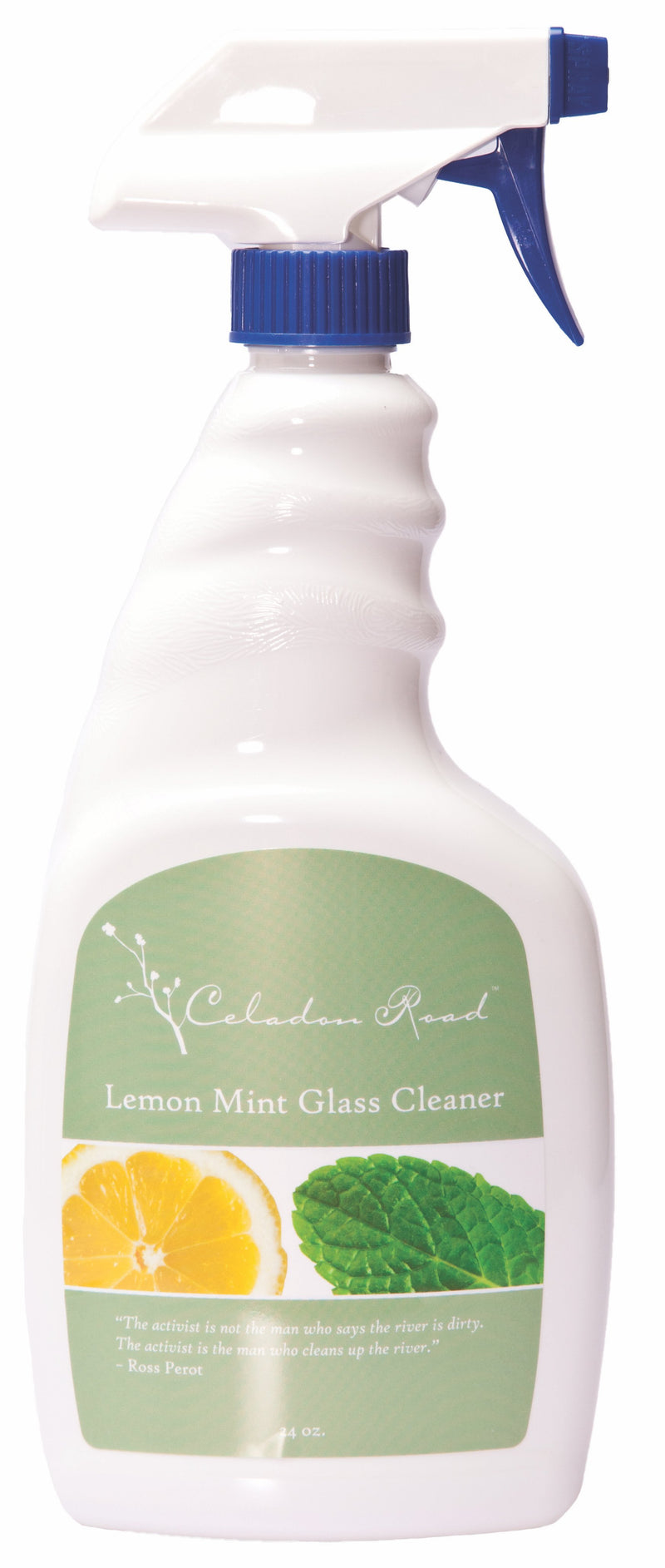 Lemon Mint Glass Cleaner- Celadon Road- www.celadonroad.com