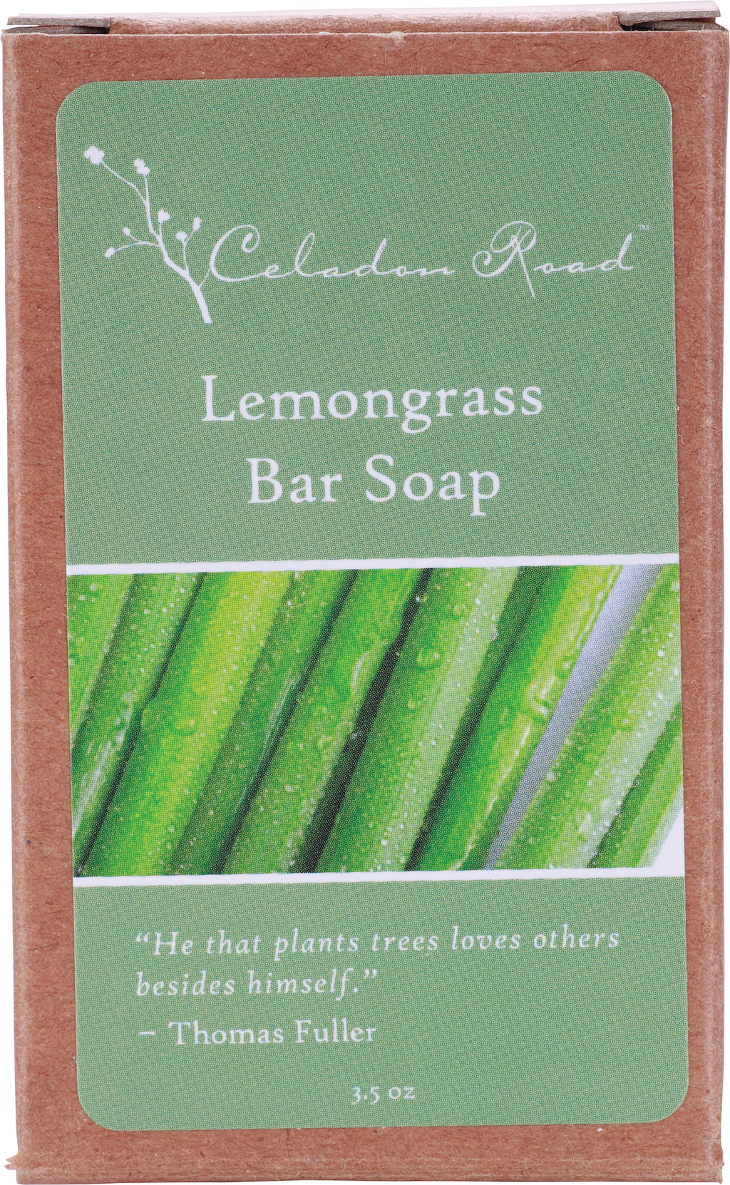 Lemongrass Bar Soap- Celadon Road- www.celadonroad.com