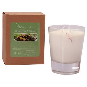 White Tea and Ginger Candle- Celadon Road- www.celadonroad.com