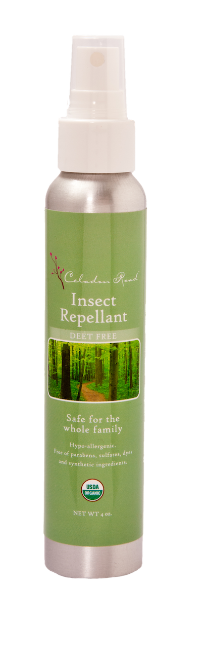 Certified Organic Insect Repellant- Celadon Road- www.celadonroad.com